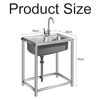 Amazon.co.jp: シンク 外置き シンク 流し台 屋外 シンク 野外用